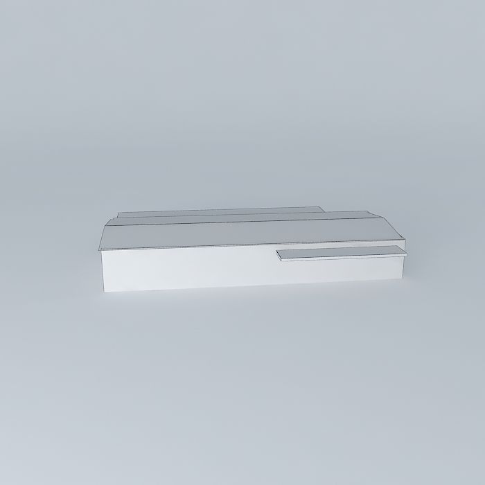 Building in Daily City Free 3D model_4