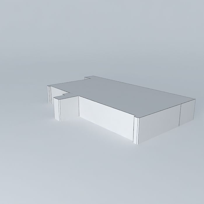 Building at LAX Free 3D model_3