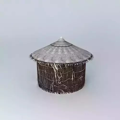 Ethiopian mountain hut