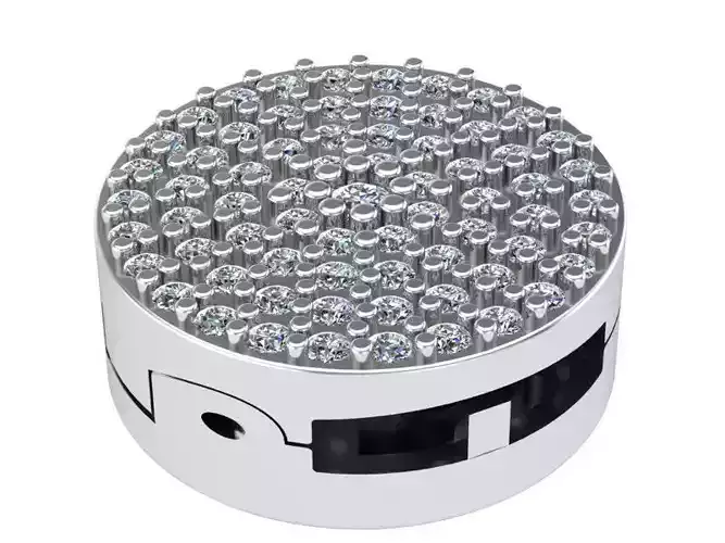 jewelry lock diamonds Pandora 3D print model jewelry lock diamonds Pandora 3D print model