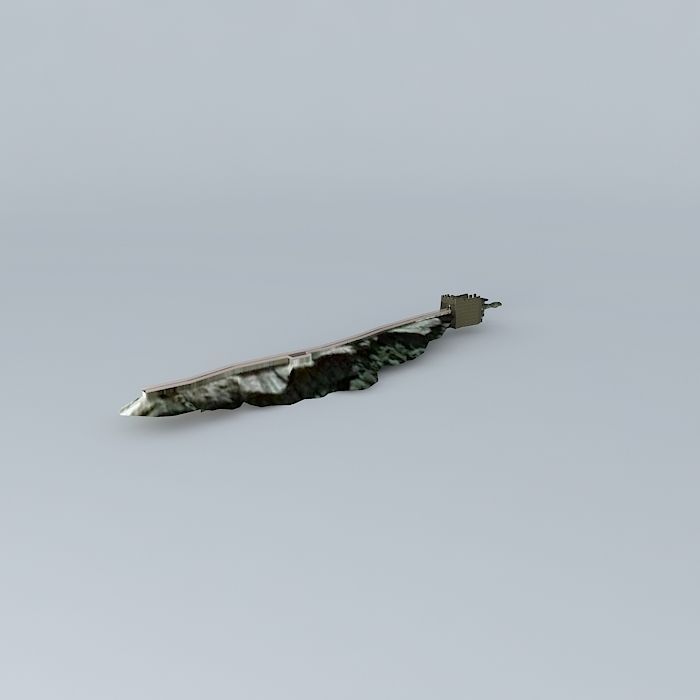 Ovech Fortress Free 3D model_1