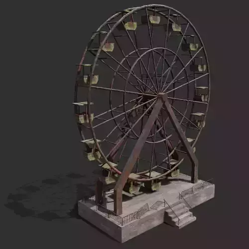 Abandoned Ferris Wheel PBR
