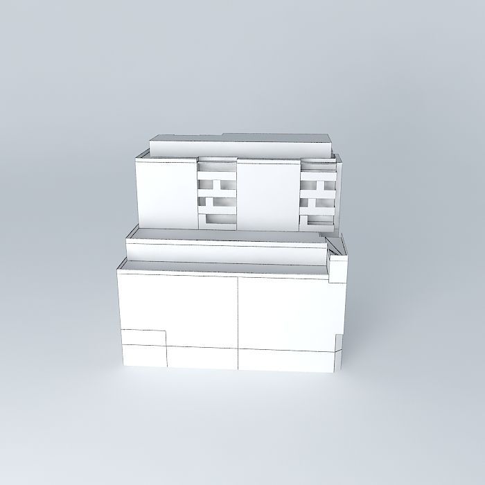 Central point Free 3D model_4