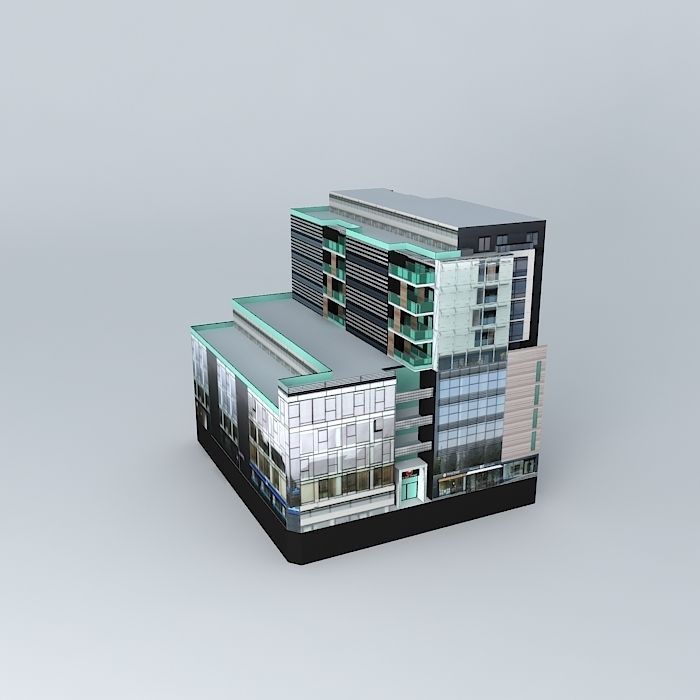 Central point Free 3D model_1