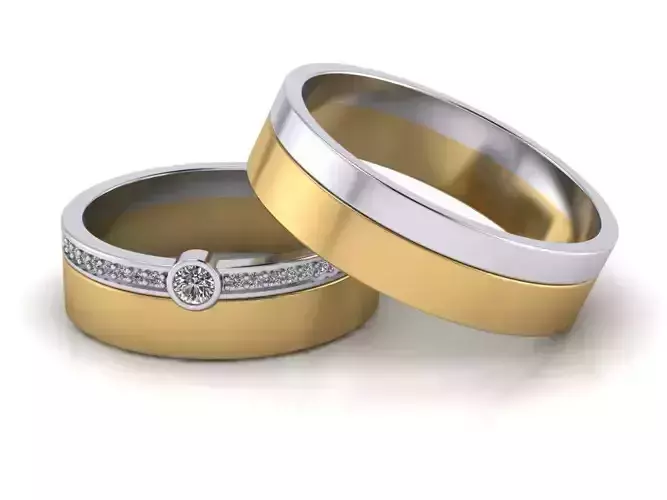 diamond wedding rings