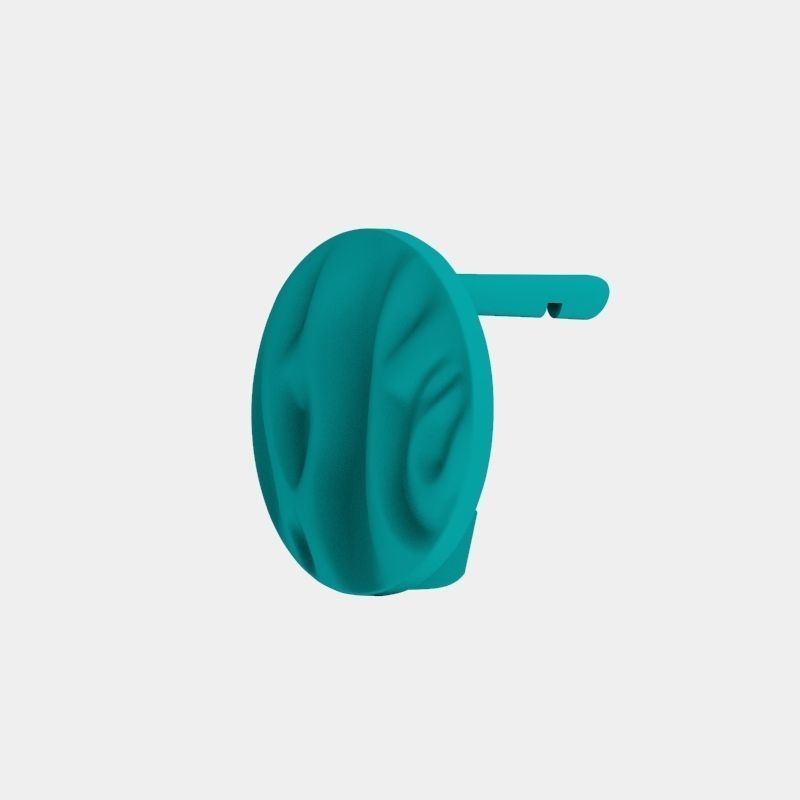 Women Earrings  folds 3dm stl 3D print model 3D print model_17