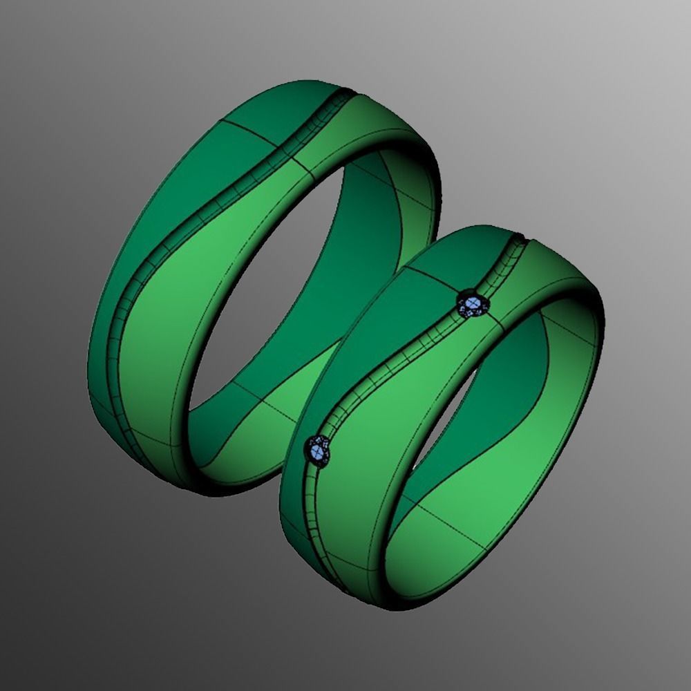 Ring pk 25 3D print model_2