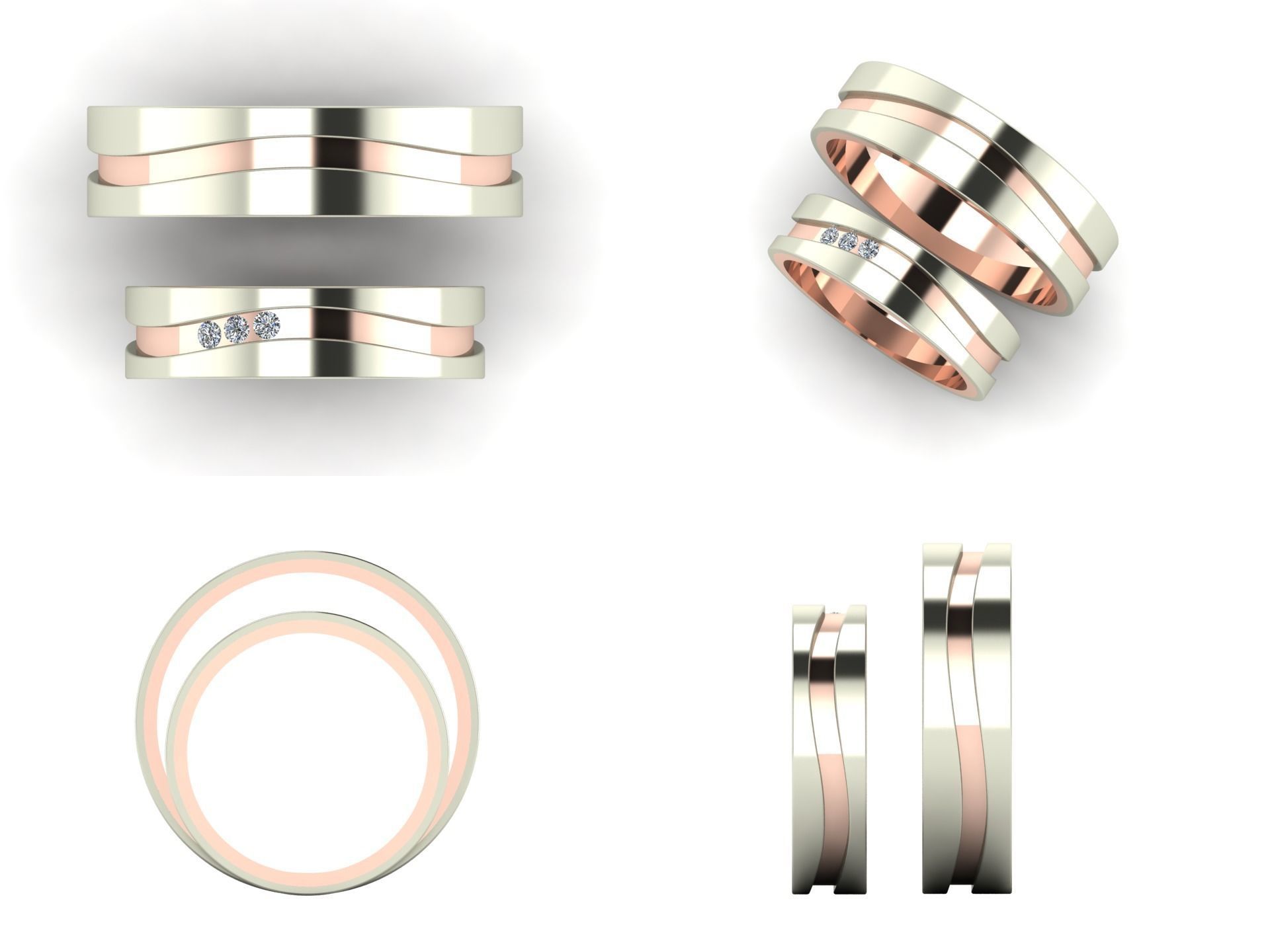 Ring pk 26 3D print model_4