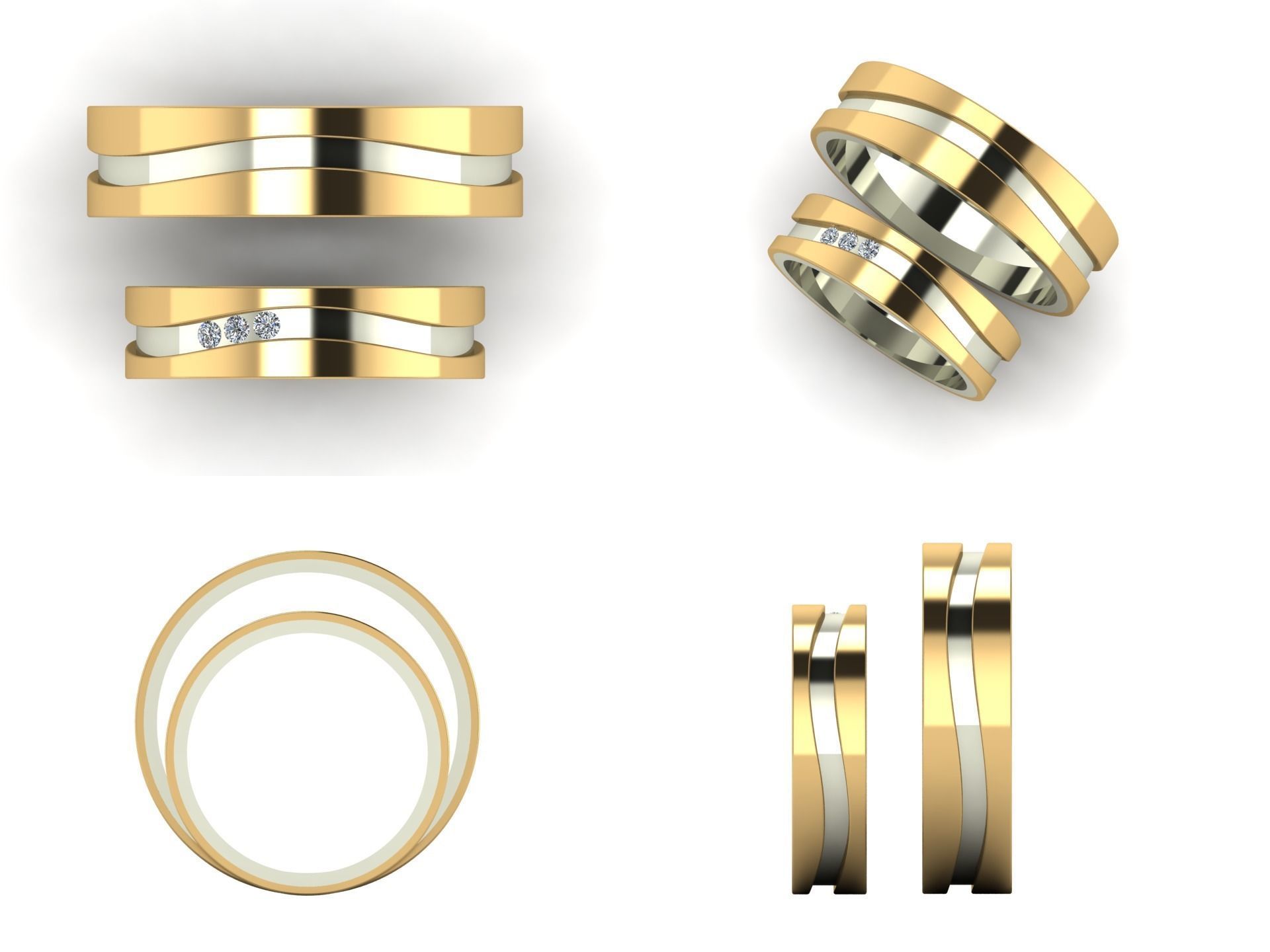 Ring pk 26 3D print model_5