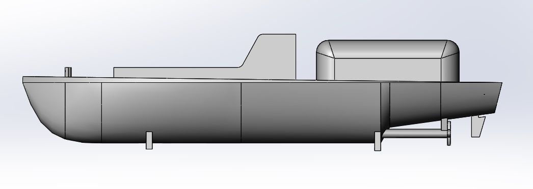 Japanese Row boat and Utility or Secretary boat for 3D printing 3D print model_4