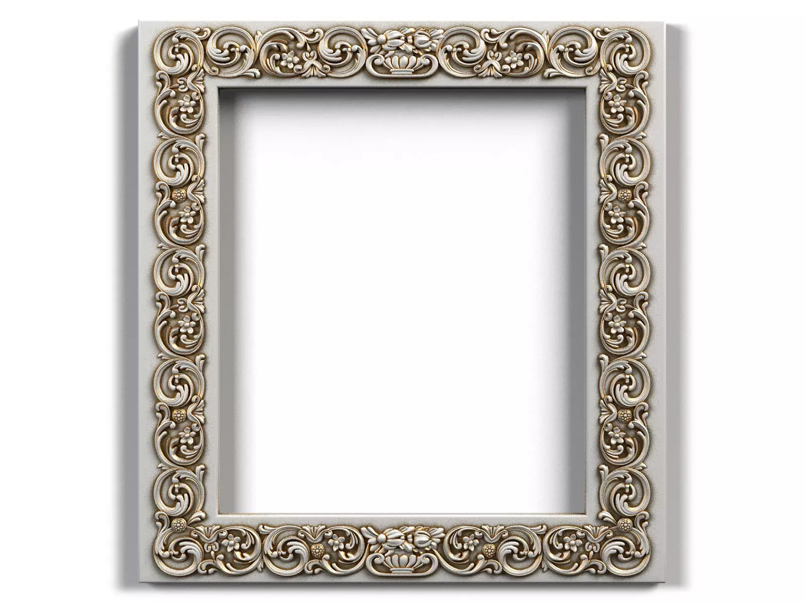 Frame0003 ornate frame 3D model_0