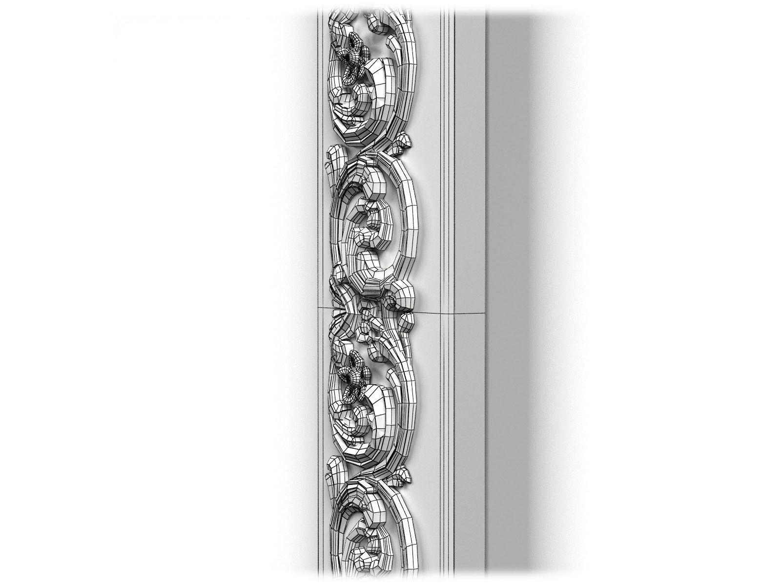 Frame0003 ornate frame 3D model_11