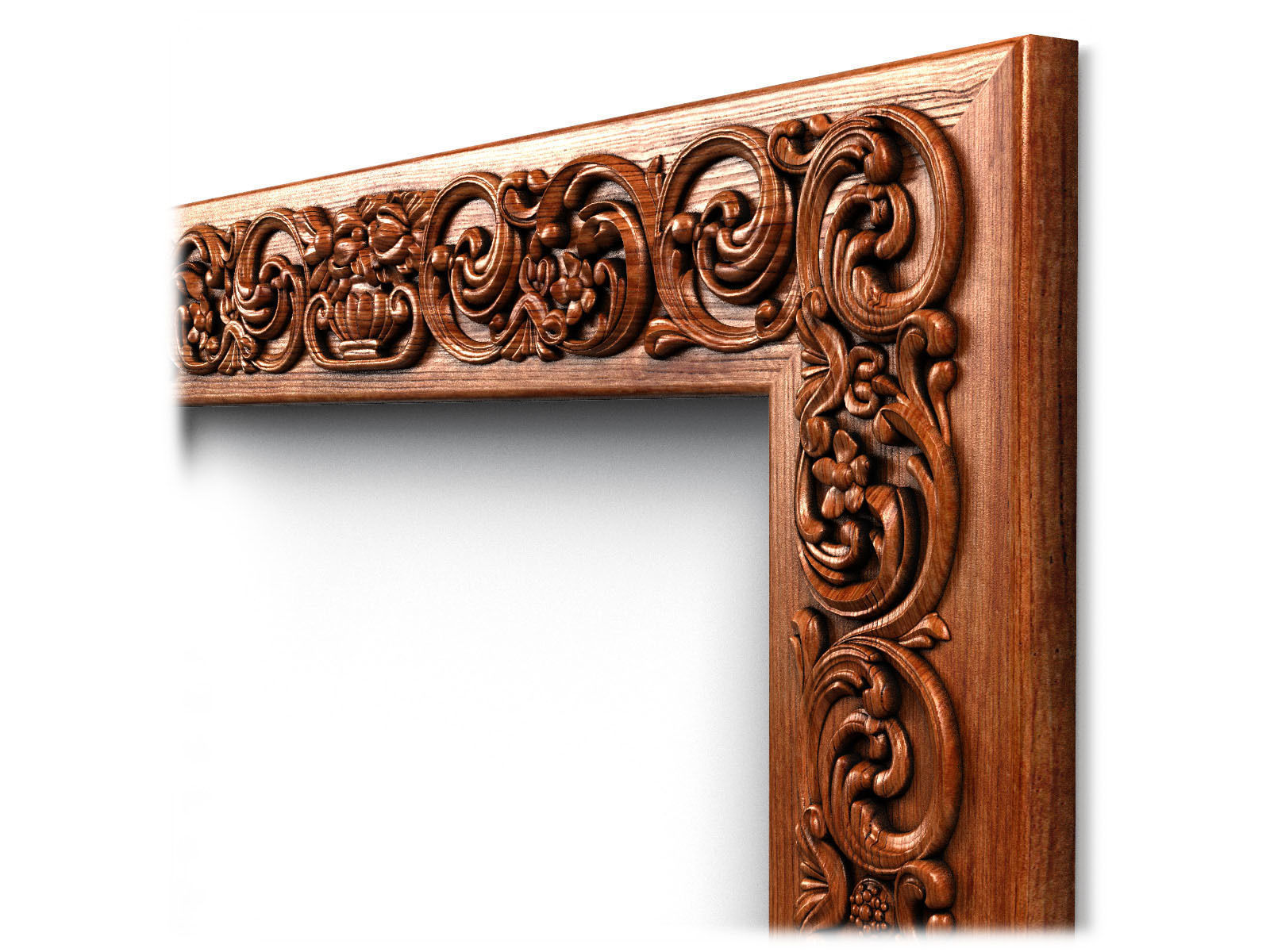 Frame0003 ornate frame 3D model_6