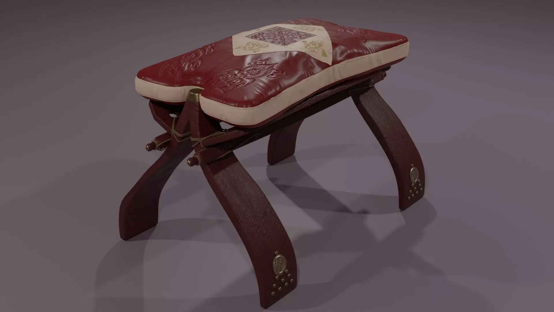 Egyptian stool Free 3D model