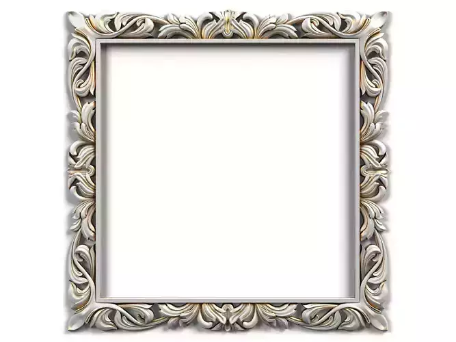 Frame0006 ornate frame 3D model