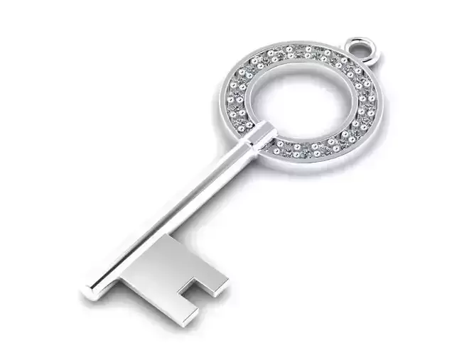 Tiffany Key Pendant 01