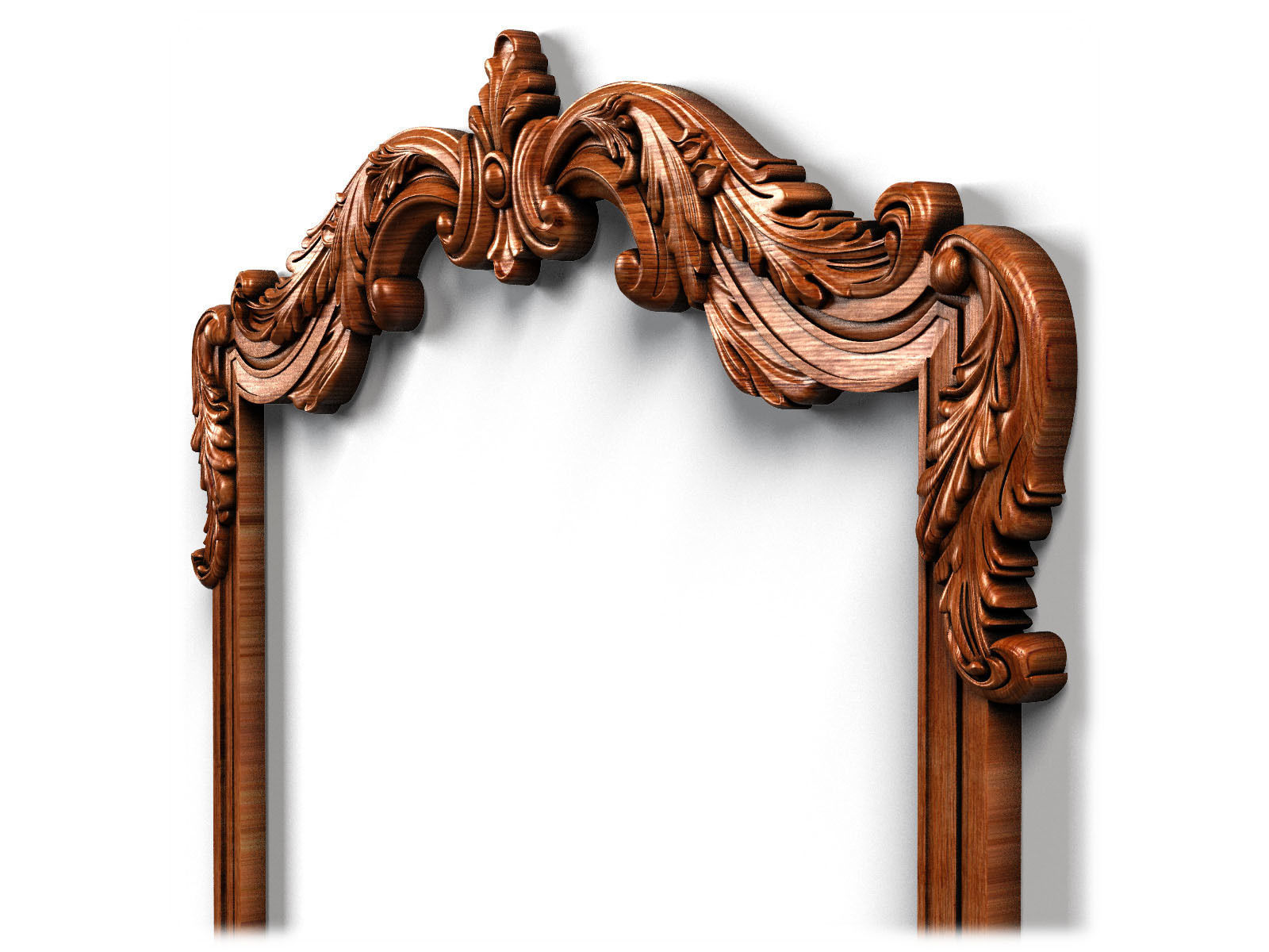 Frame0013 ornate frame 3D model_6