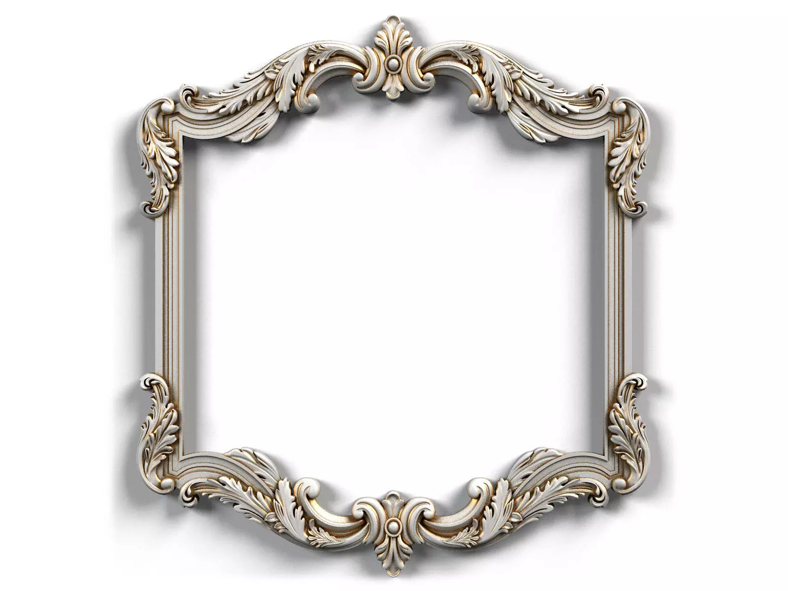 Frame0013 ornate frame 3D model_0