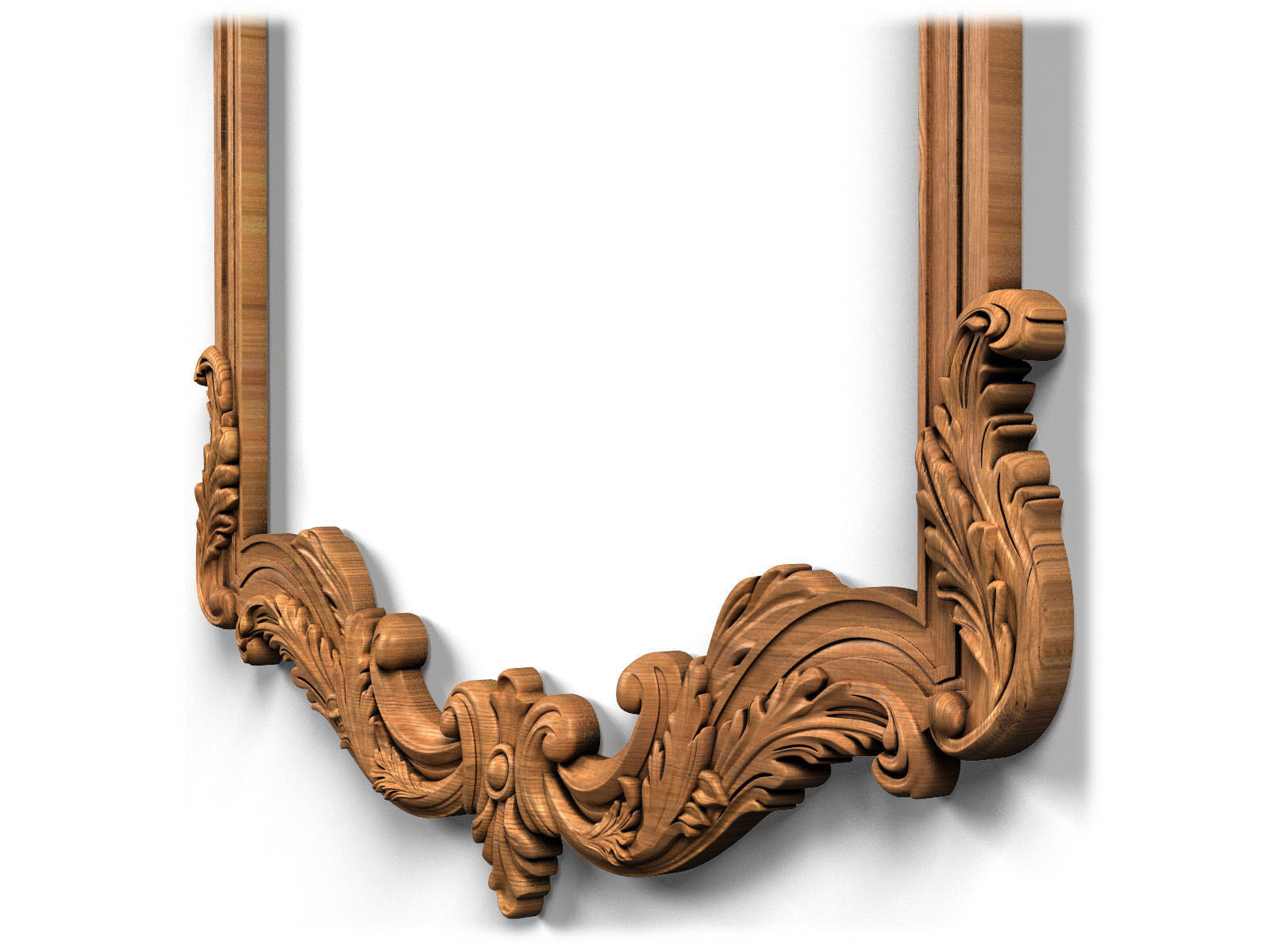 Frame0013 ornate frame 3D model_13