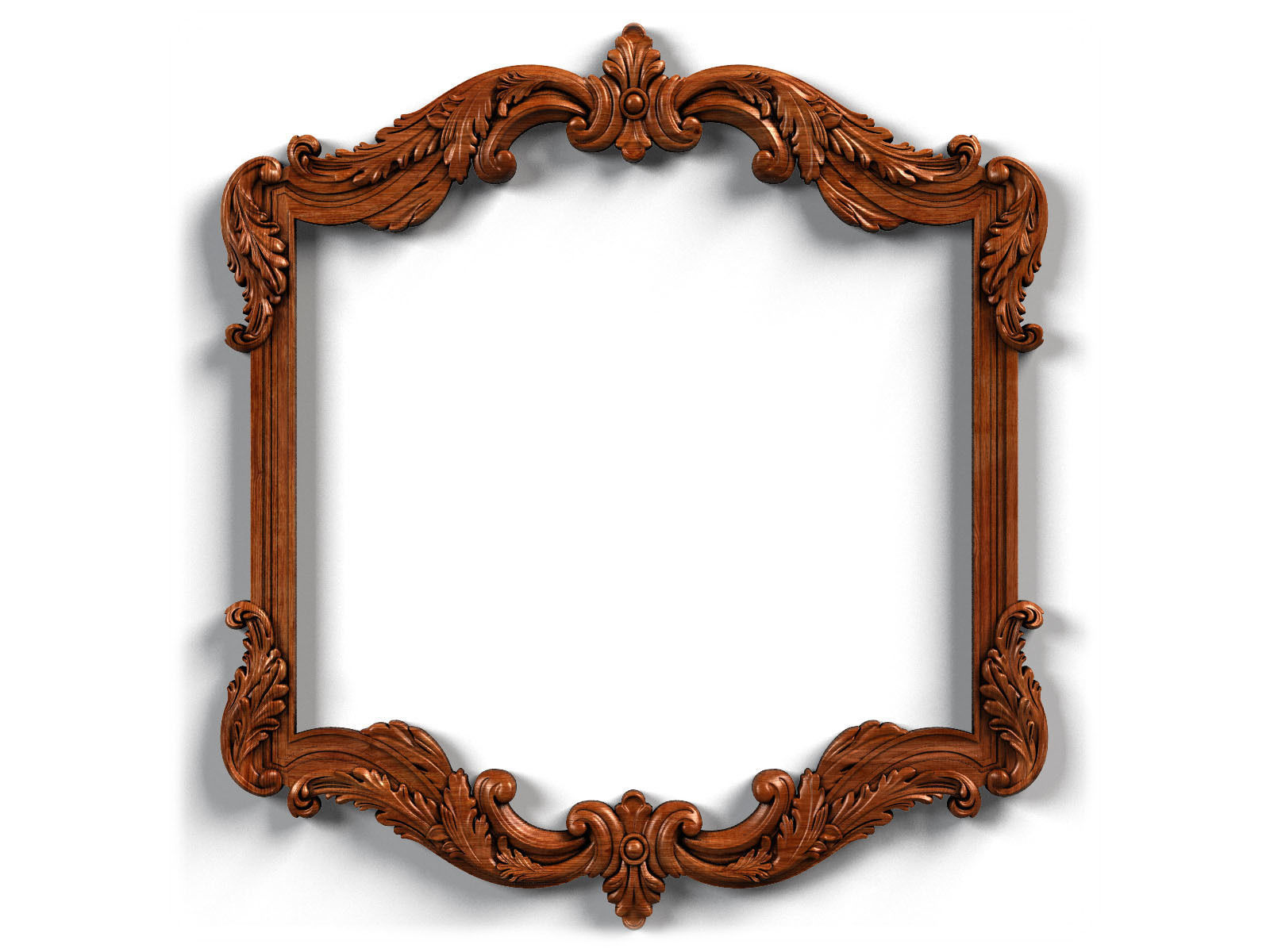 Frame0013 ornate frame 3D model_1