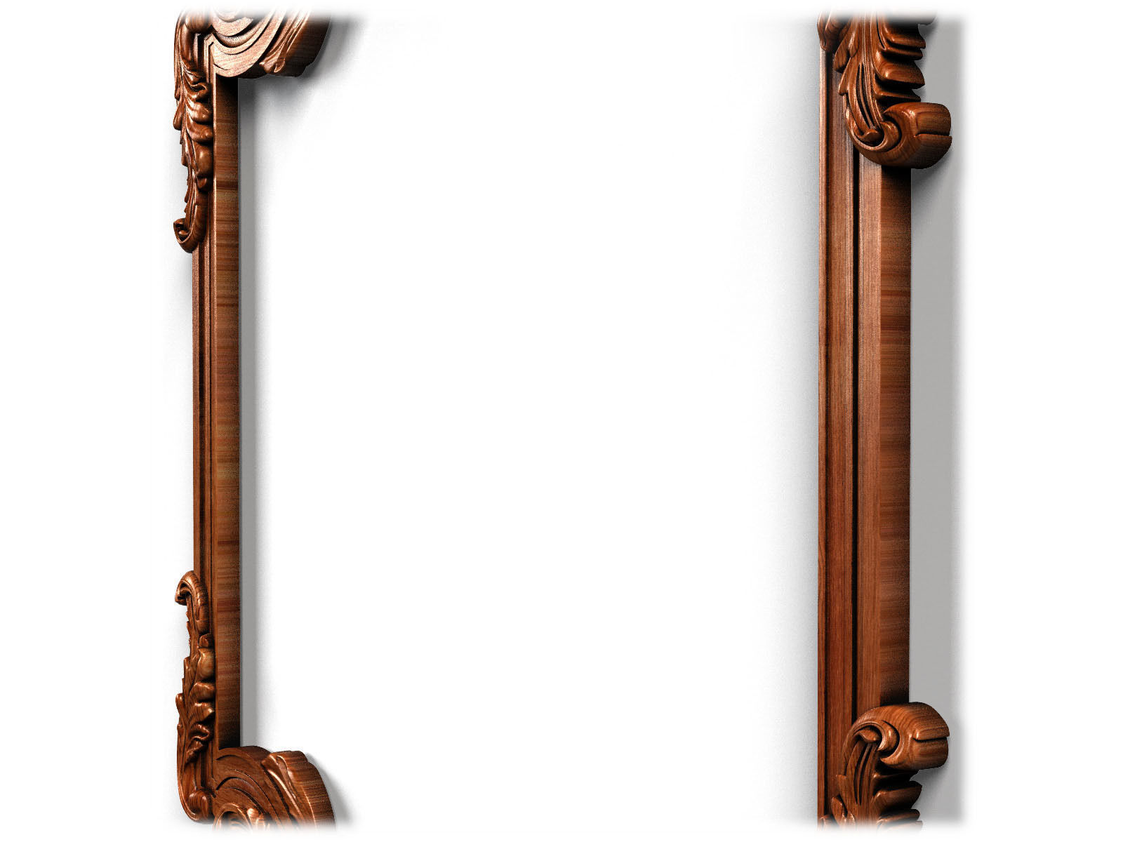 Frame0013 ornate frame 3D model_9