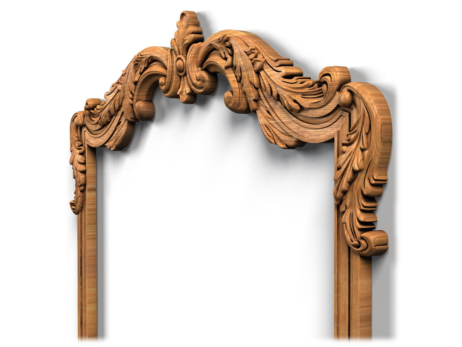 Frame0013 ornate frame 3D model_7