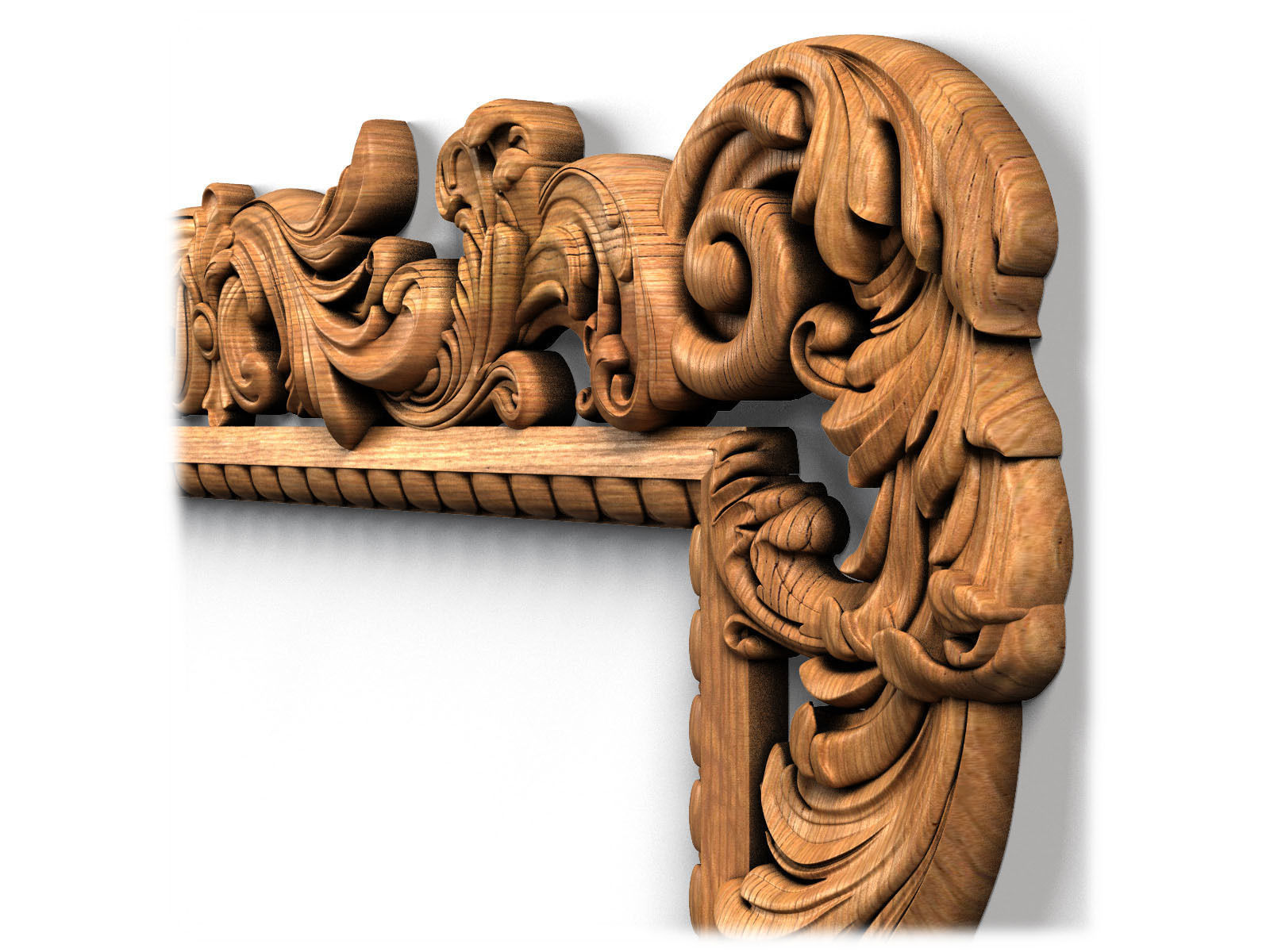 Frame0014 ornate frame 3D model_7