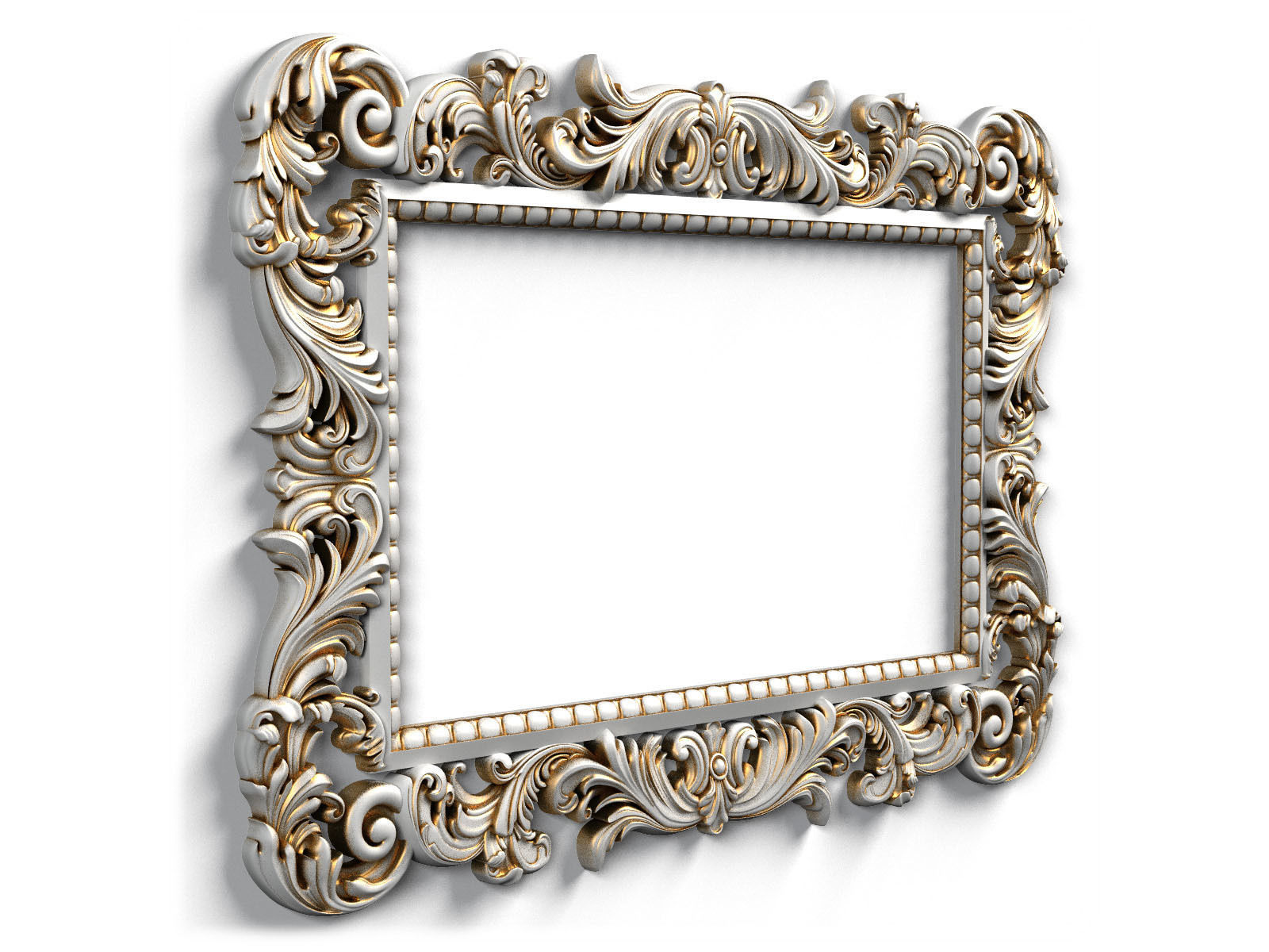 Frame0014 ornate frame 3D model_3