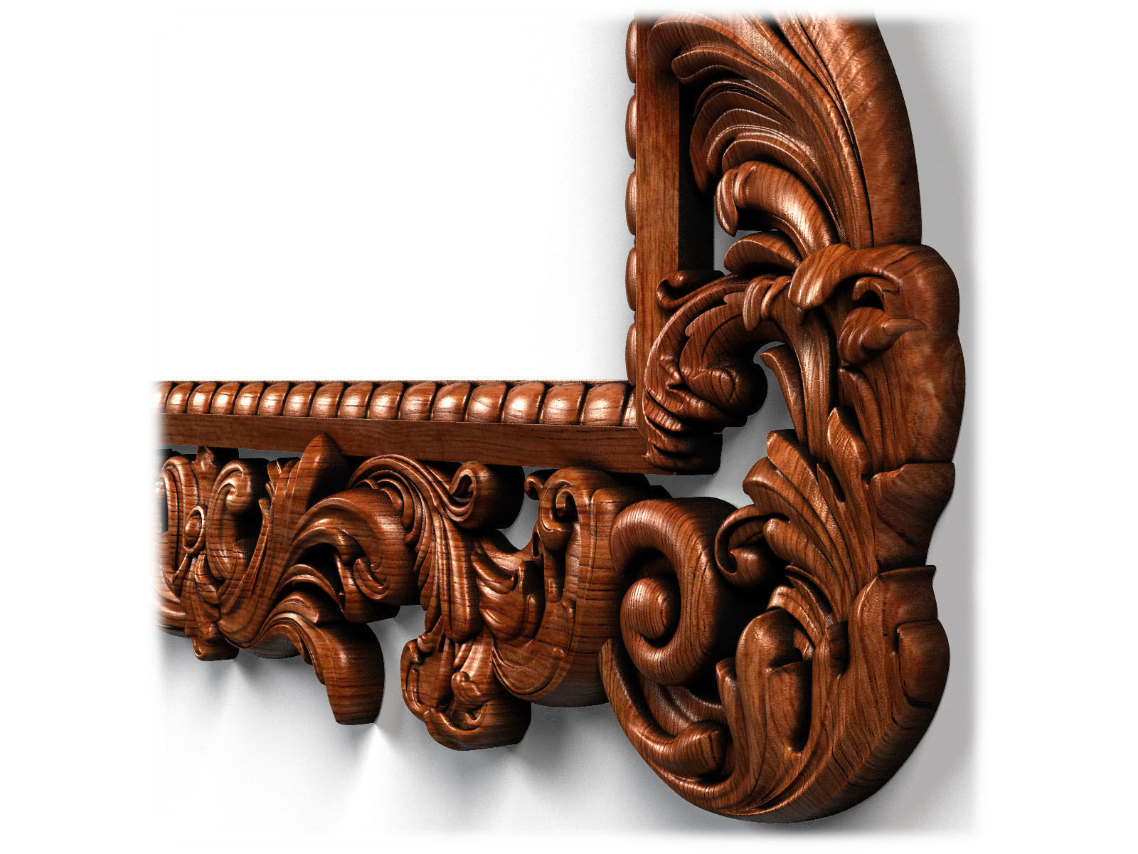 Frame0014 ornate frame 3D model_12