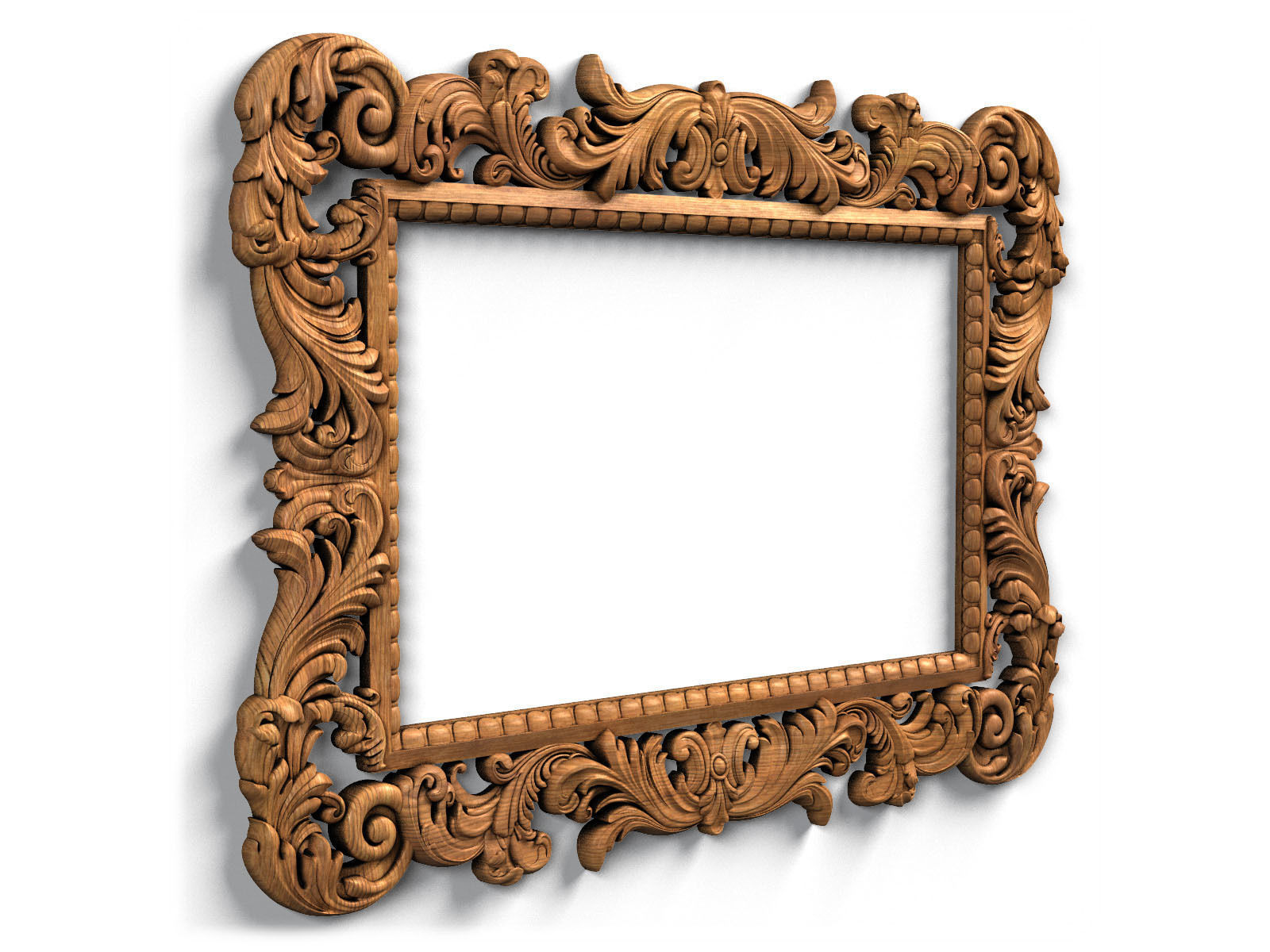 Frame0014 ornate frame 3D model_5