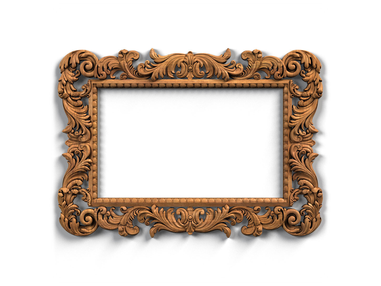 Frame0014 ornate frame 3D model_2