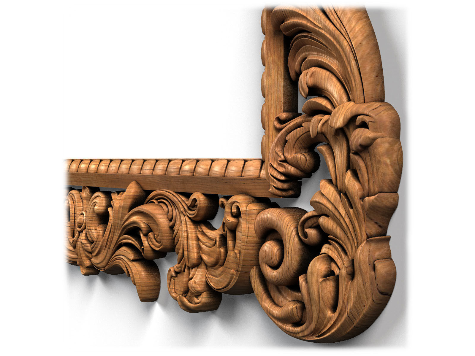 Frame0014 ornate frame 3D model_13