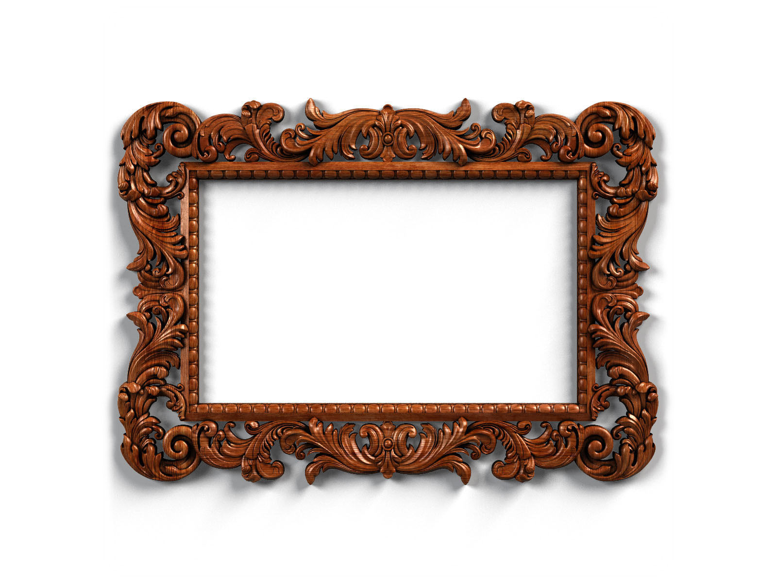 Frame0014 ornate frame 3D model_1