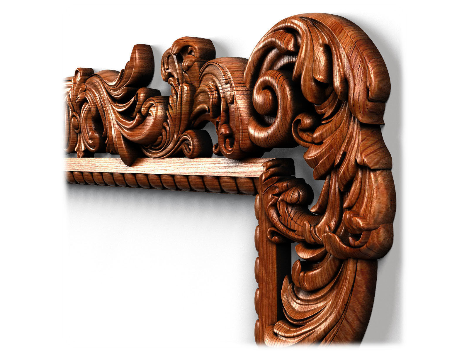 Frame0014 ornate frame 3D model_6