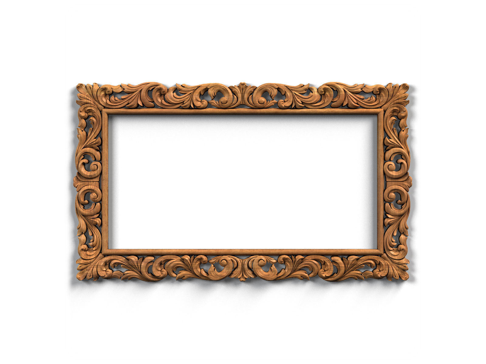 Frame0023 ornate frame 3D model_2