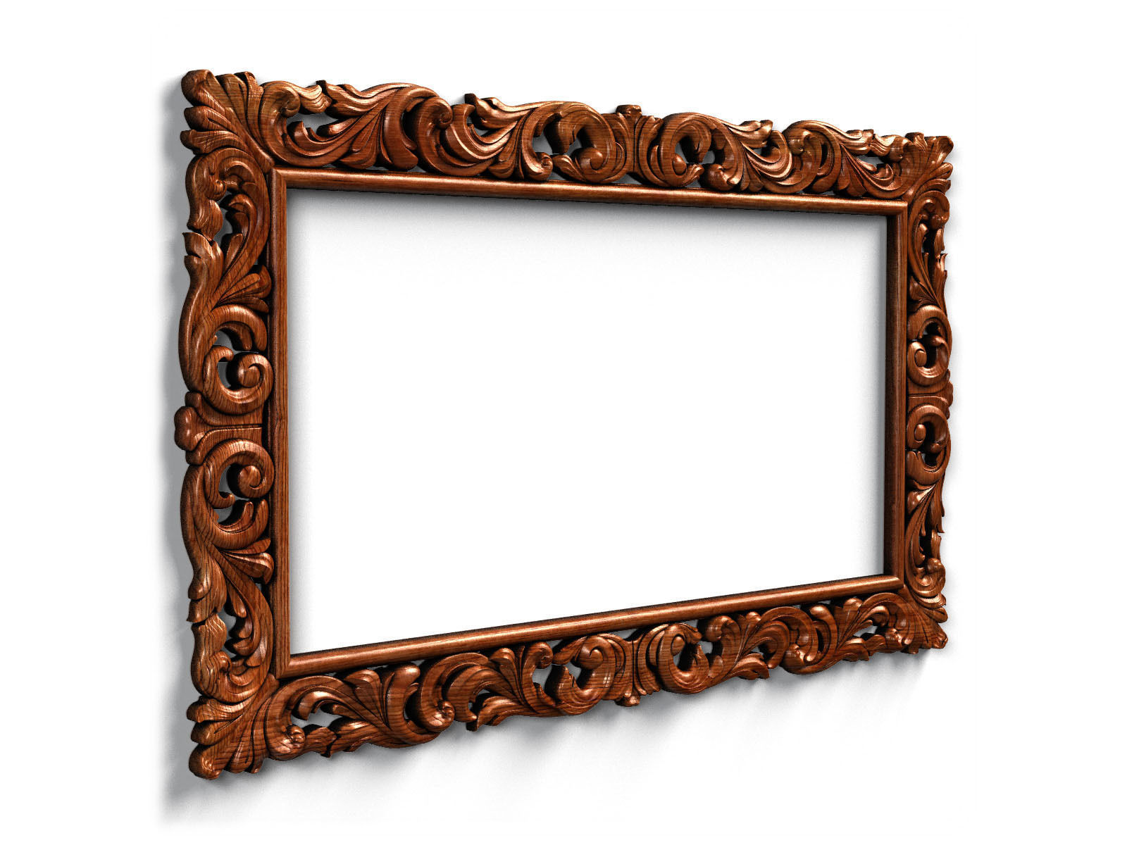 Frame0023 ornate frame 3D model_4