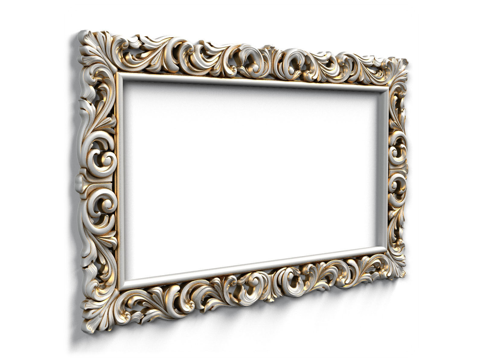 Frame0023 ornate frame 3D model_3