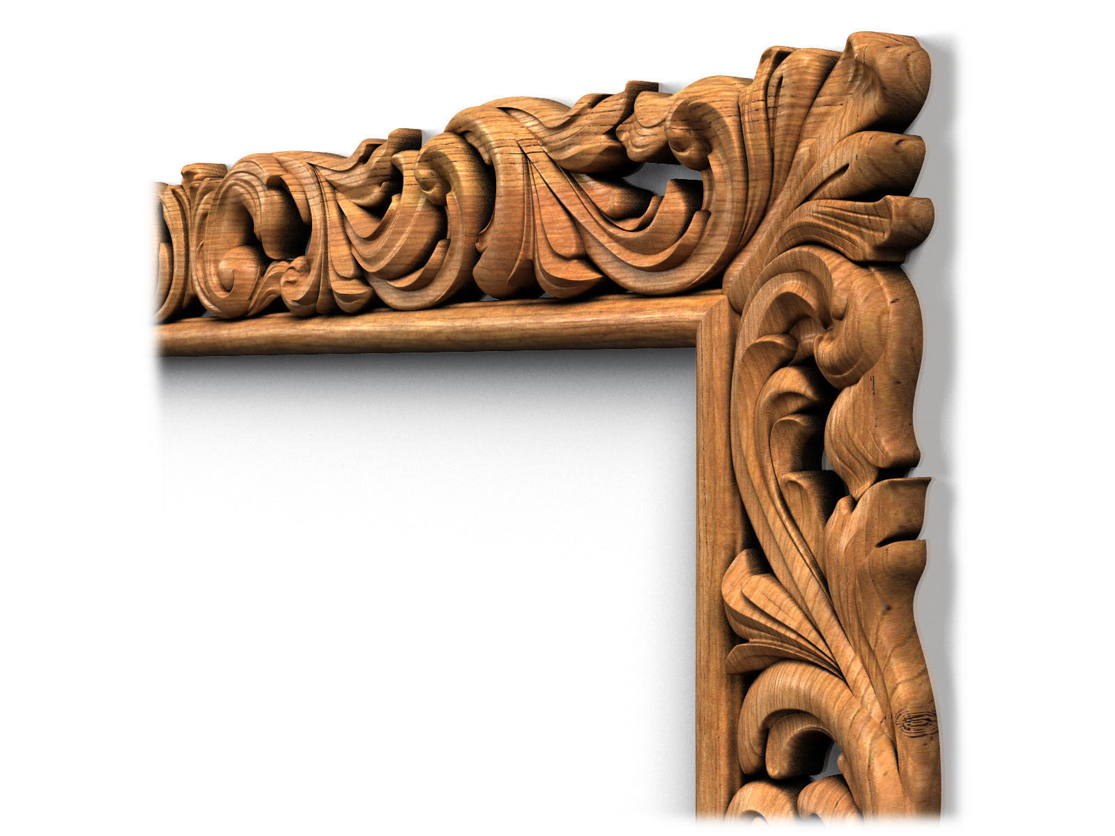 Frame0023 ornate frame 3D model_7