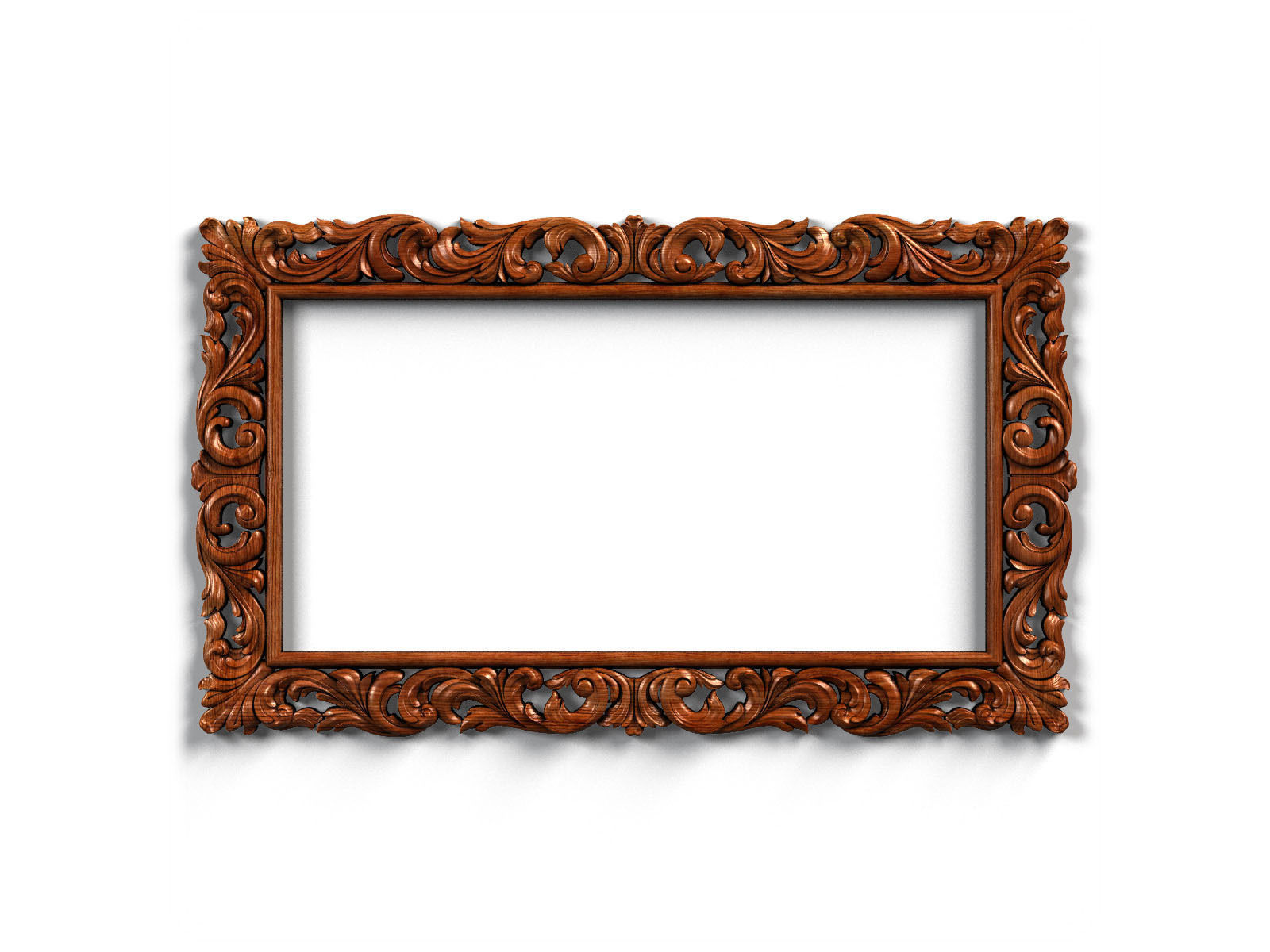 Frame0023 ornate frame 3D model_1