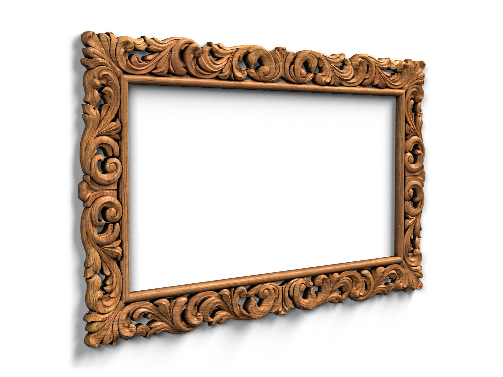 Frame0023 ornate frame 3D model_5