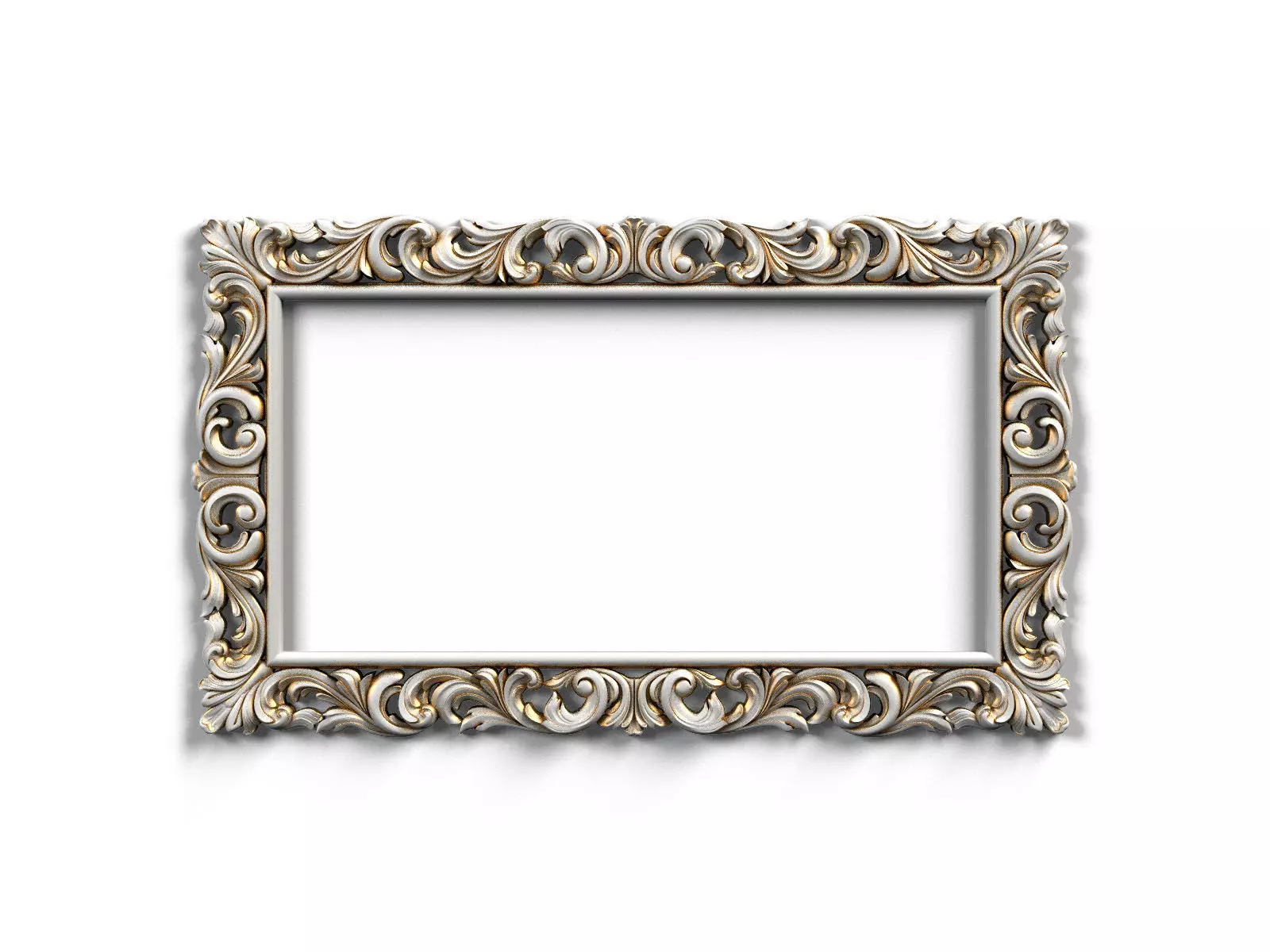 Frame0023 ornate frame 3D model_0