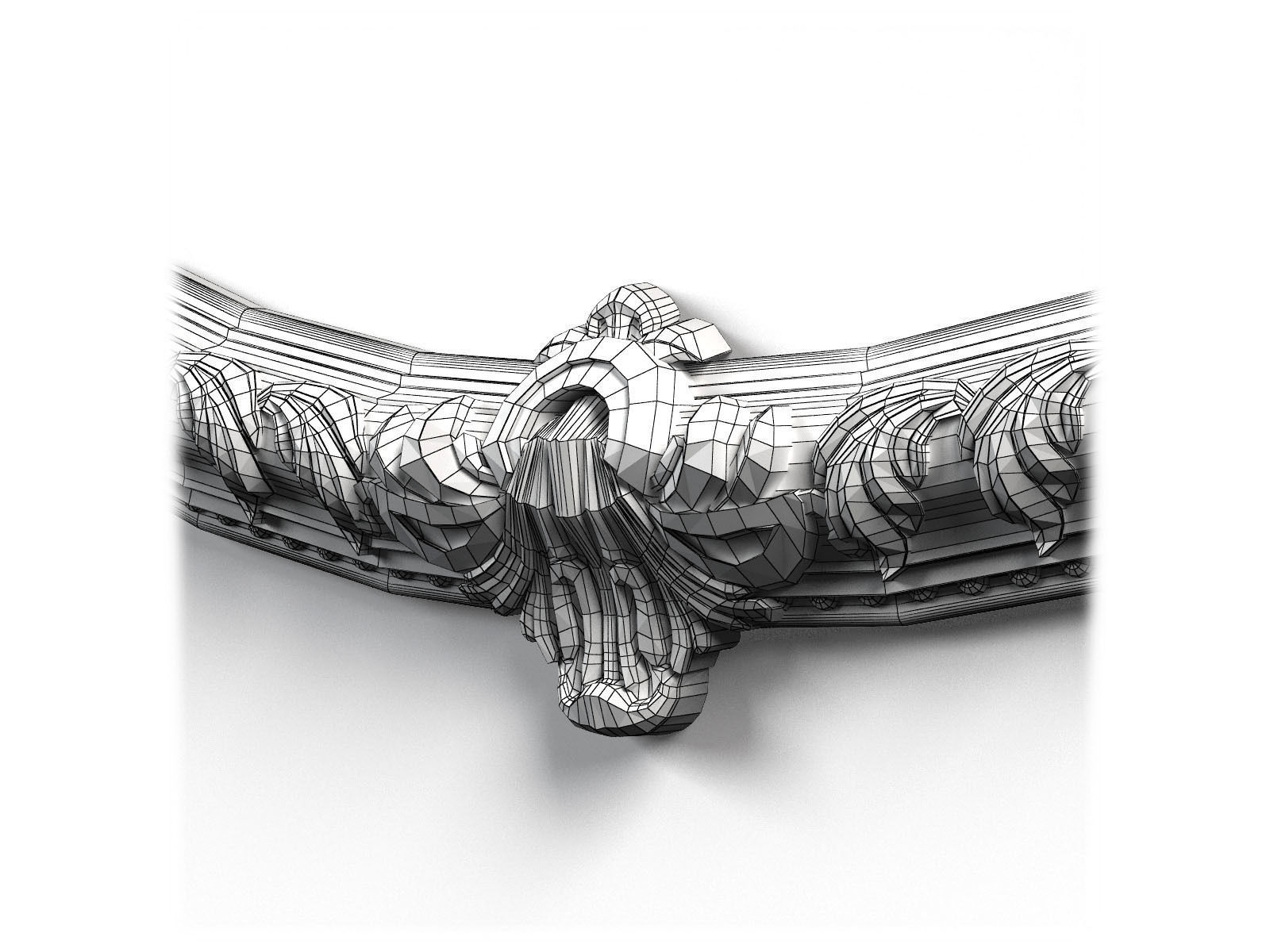 Frame0026 ornate frame 3D model_14