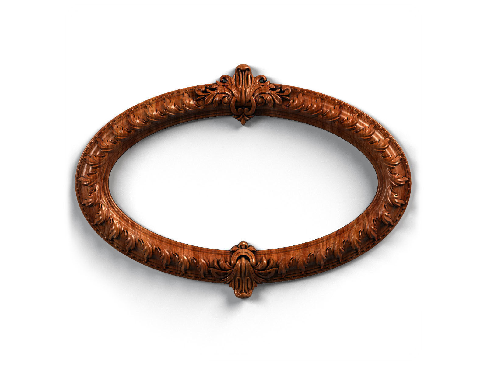 Frame0026 ornate frame 3D model_1