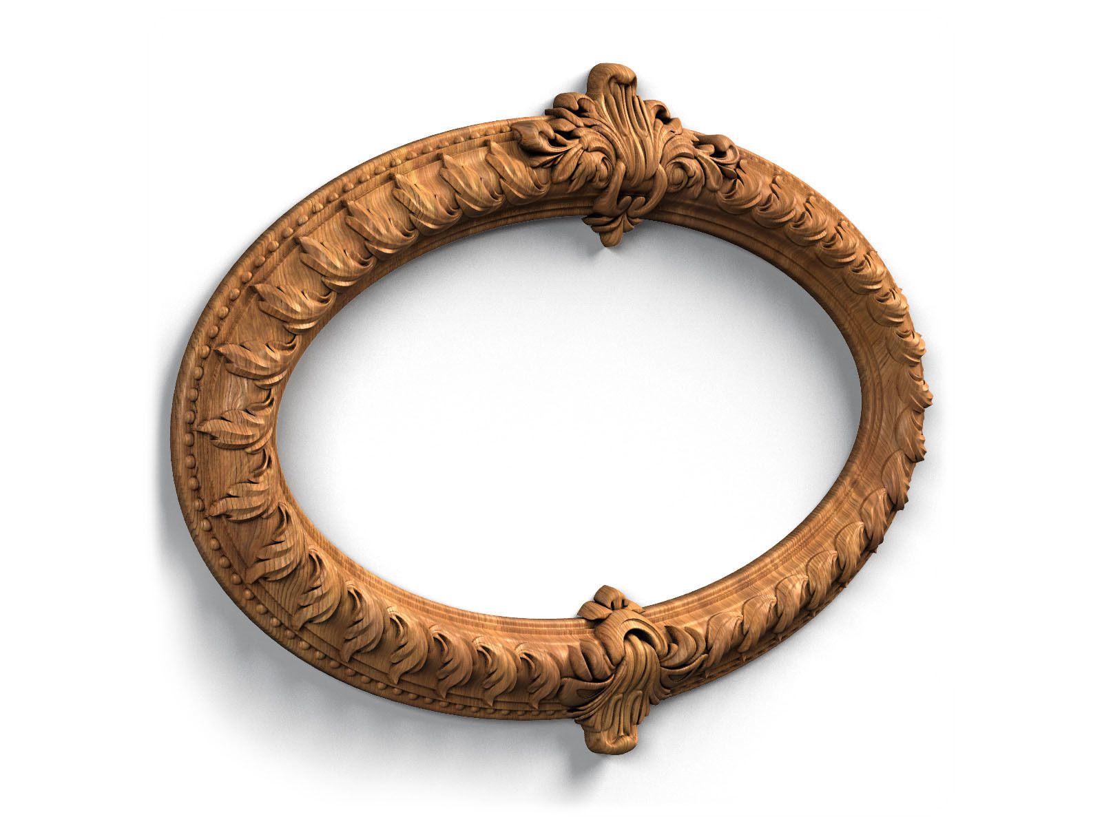 Frame0026 ornate frame 3D model_5