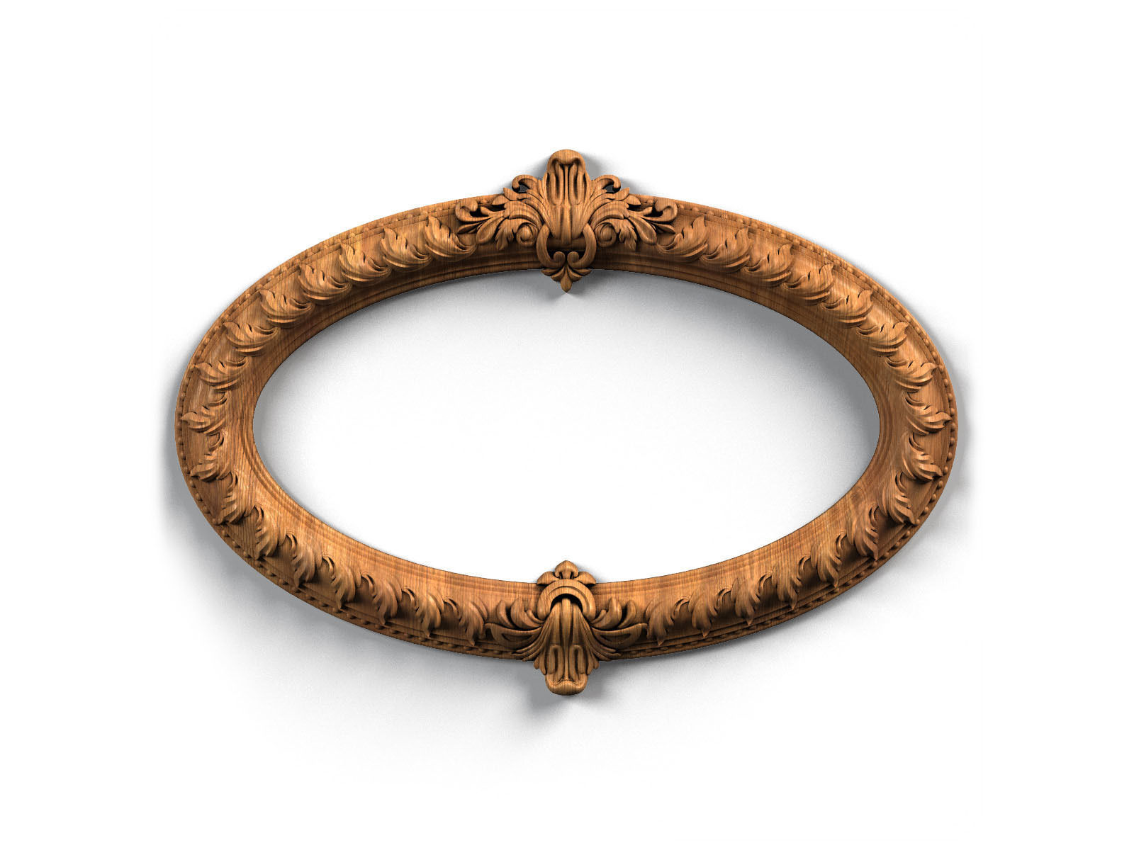 Frame0026 ornate frame 3D model_2