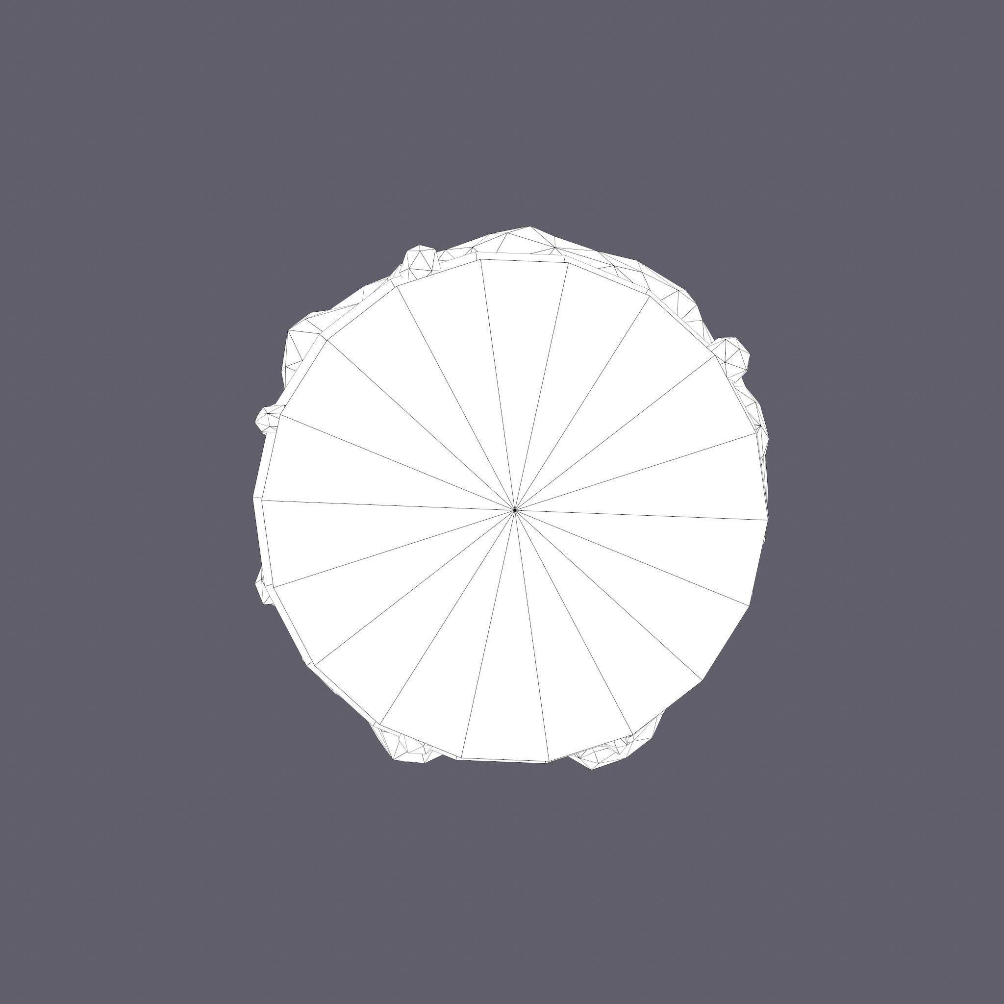 Ice Cream Cone Low-poly 3D model_51