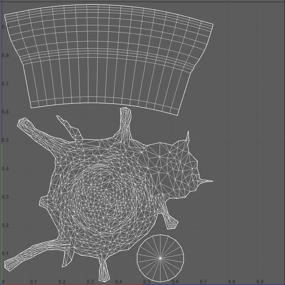 Ice Cream Cone Low-poly 3D model_55