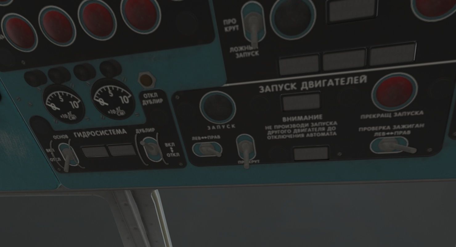 Mi-8MTV Russian Emercom Animated Low-poly 3D model_39