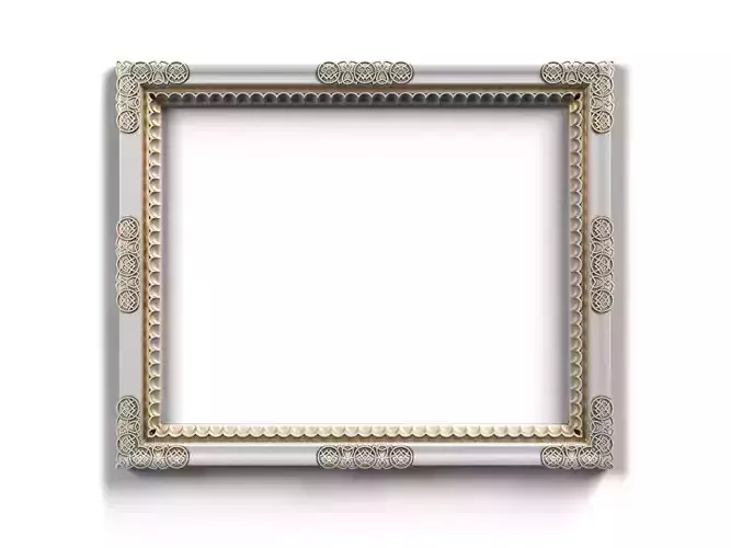 Frame0039 empty wooden frame