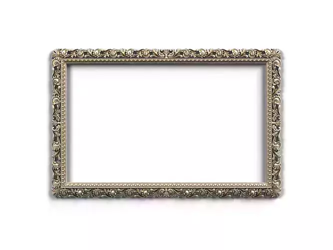 Frame0046 empty wooden frame